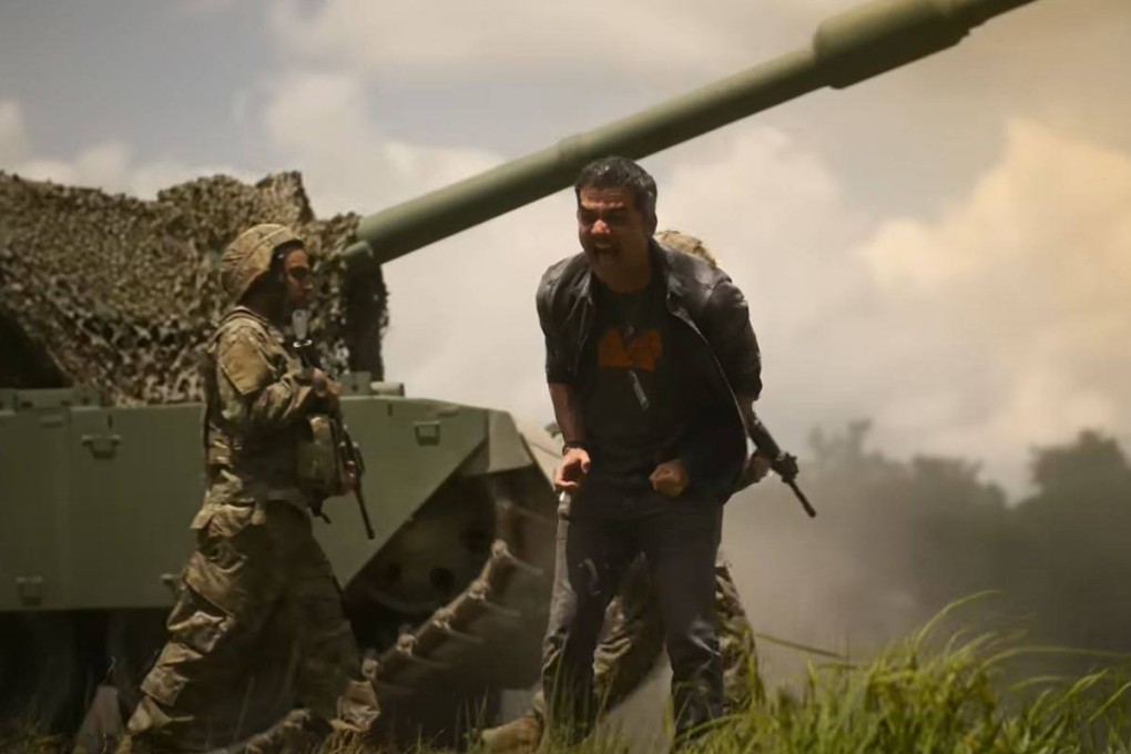 A scene from a trailer from Alex Garland’s 2024 movie ‘Civil War’. Photo: A24 via YouTube