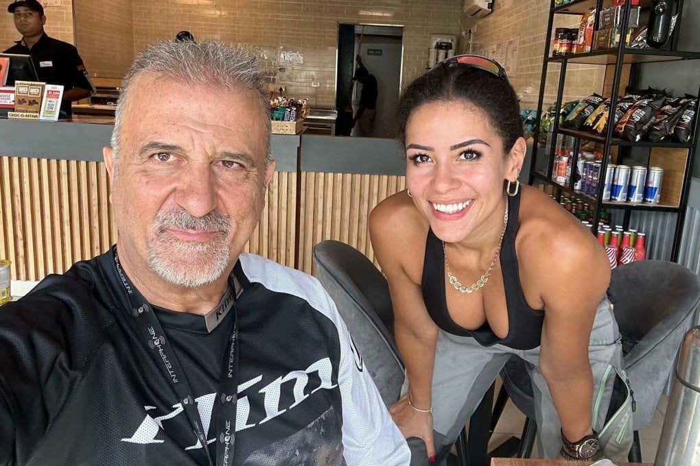 Travel influencers Fernanda (right) and Vicente take a break in Spiti Valley, in the northern Indian state of Himachal Pradesh, during their six-year motorbike trip. The couple open up about Fernanda’s gang rape in India and other experiences during their trip, including being interrogated by the Taliban in Afghanistan. Photo: Instagram / @vueltaalmundoenmoto