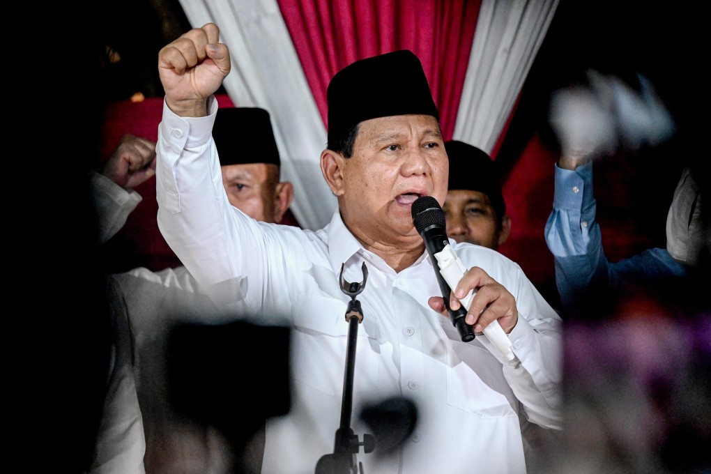 Indonesia’s Prabowo Subianto won the February 14 poll with around 58.6 per cent of the vote. Photo: Xinhua
