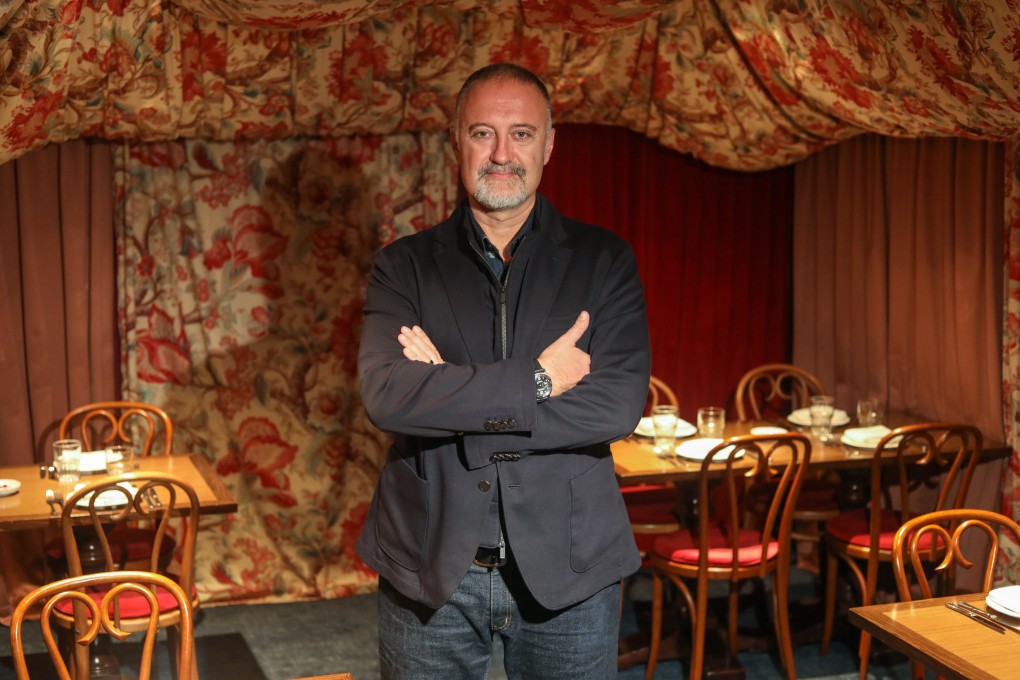 Restaurateur Christian Talpo, Interim chief executive of Pirata Group, at The Sixteenth, one of the group’s outlets, in Quarry Bay, Hong Kong. Photo: Sun Yeung