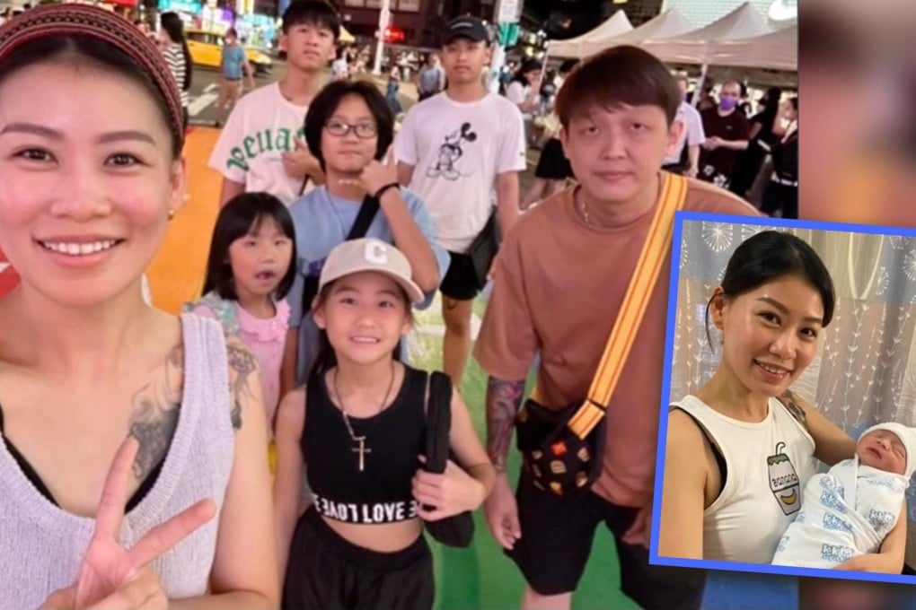 A mother-of-five influencer from Singapore, who has become a grandmother at the age of 34, says she will “support and guide” her 17-year-old son, the new father. Photo: SCMP composite/Instagram