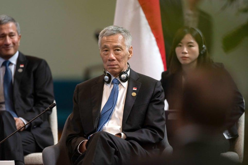 Singapore’s Prime Minister Lee Hsien Loong attends the Asean-Australia summit in Melbourne on March 6. Photo: AFP