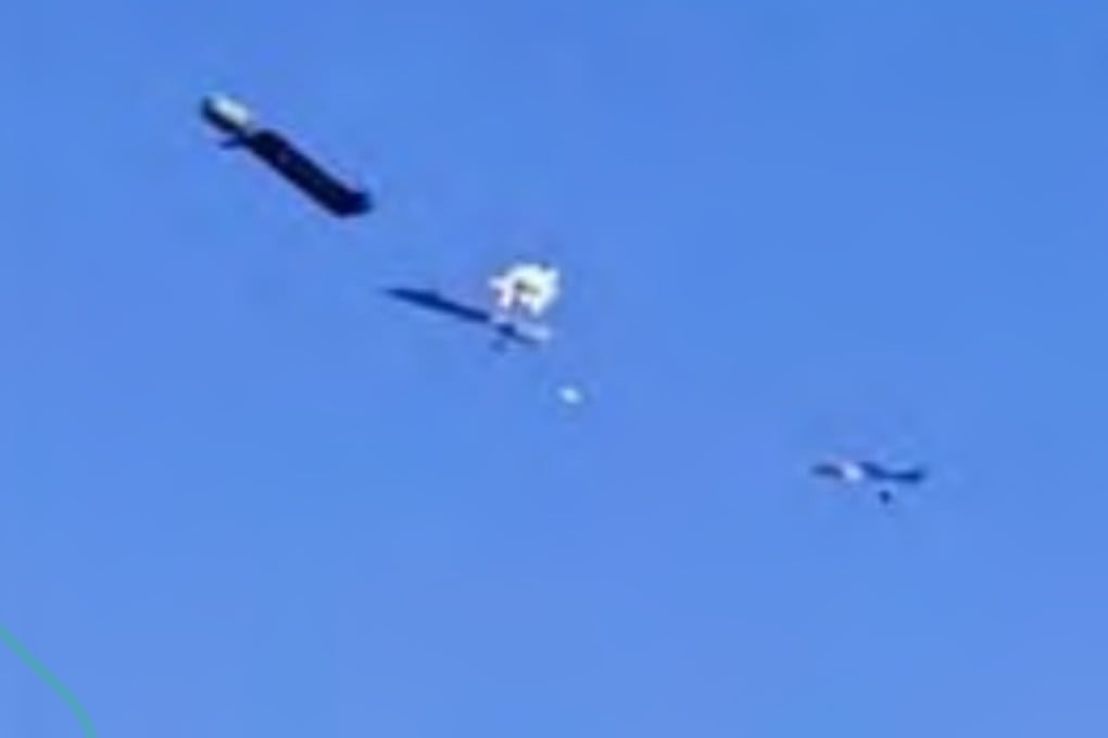 Chinese scientists report they have developed a drone that can rapidly split apart. Photo: Nanjing University of Aeronautics and Astronautics