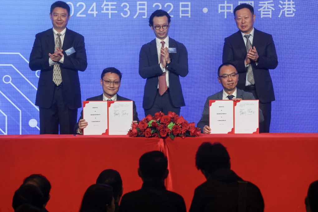 Hong Kong and China Gas is teaming up with chip maker StarFive Technology and xFusion Digital Technologies to promote chip making in the city. Photo: Jonathan Wong