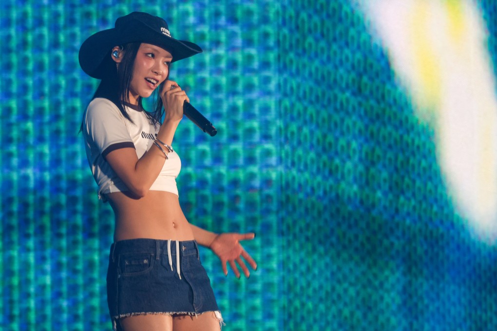 Rapper Lexie Liu performs on the first day of ComplexCon Hong Kong at AsiaWorld-Expo. Photo: Edmond So