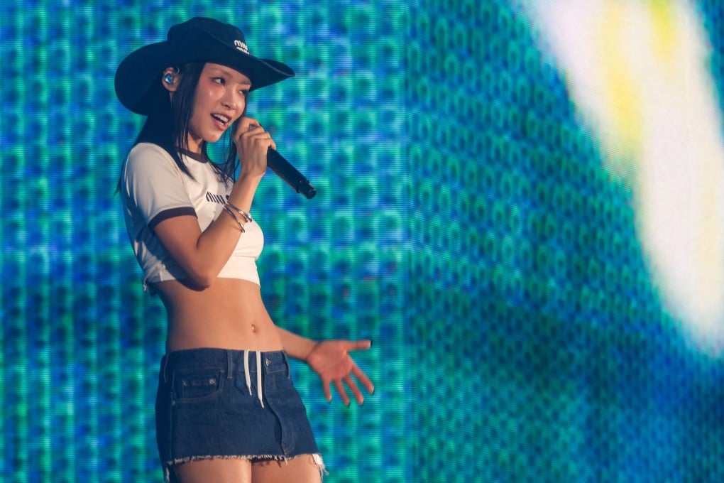 Rapper Lexie Liu performs on the first day of ComplexCon Hong Kong at AsiaWorld-Expo. Photo: Edmond So