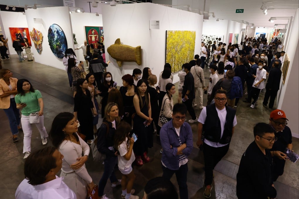From Art Basel to Art Central, here is our extensive list of all the major events at Hong Kong Art Week, including exhibitions, art fairs and screenings. Above: attendees on the last day of Art Basel Hong Kong 2023. Photo: Dickson Lee