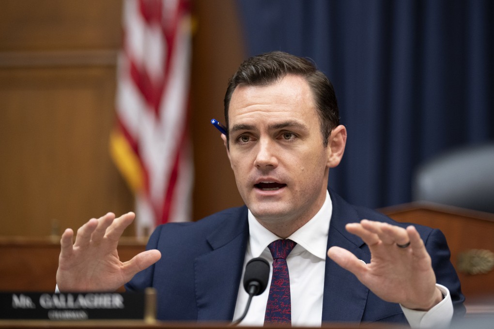 Mike Gallagher said he will resign from Congress on April 19. Photo: Getty/TNS