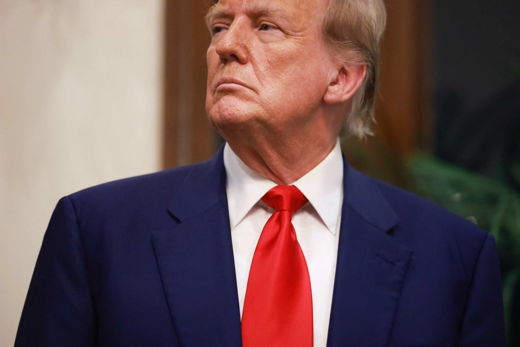 Donald Trump attends an awards ceremony at the Trump International Golf Club in West Palm Beach, Florida, on Sunday. Photo: Getty Images via AFP