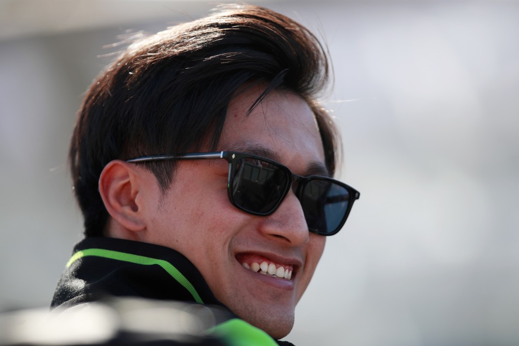 Zhou’s arrival in Shanghai is set to make huge waves, with a movie-style documentary on his career released two days before the race. Photo: Xinhua