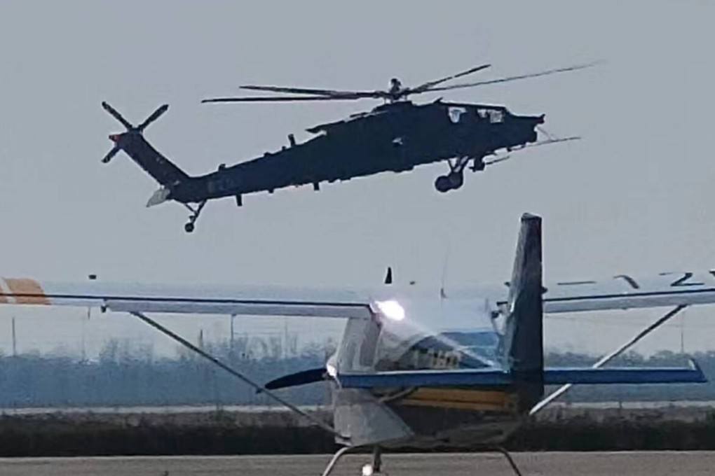 Images of the new attack helicopter have been circulating on social media. Photo: Handout