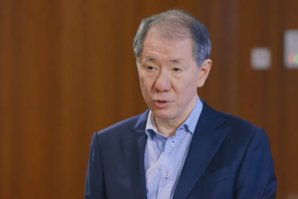 A screengrab of Yu Pun-hoi from an interview earlier this year. HK01 says Yu holds no positions at the local news outlet and it will operate as normal. Photo: CGTN