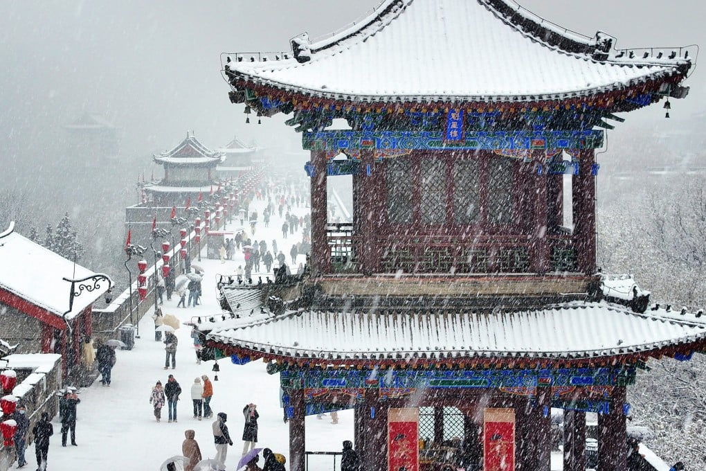 The ancient city wall in Xian, northwest China’s Shaanxi province, which will host the coming Digital Silk Road forum. Photo: Xinhua