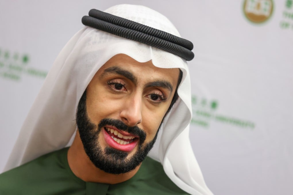 Sheikh Ali Rashed Ali Saeed Al Maktoum was in Hong Kong making high-profile appearances over the past week. Photo: Yik Yeung-man