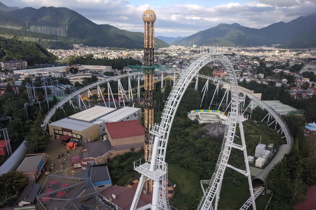 The Do-Dodonpa steel roller coaster at Fuji-Q Highland in Fujiyoshida, Yamanashi, Japan. Photo: Handout