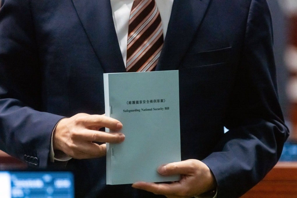 The Safeguarding National Security Ordinance took effect last Saturday. Photo: Bloomberg