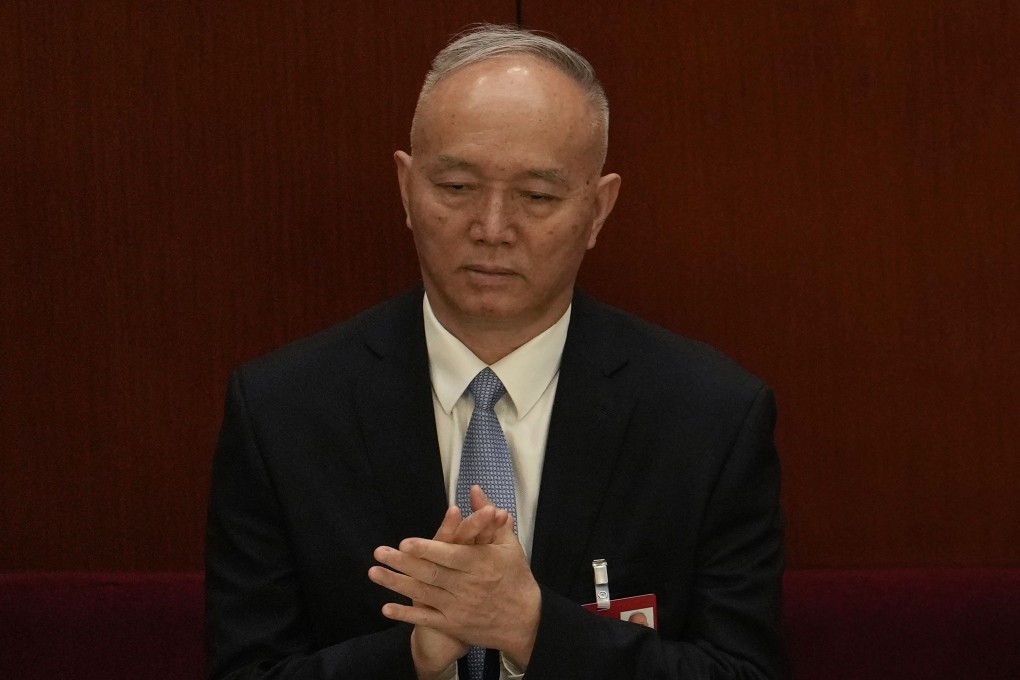 Cai Qi is said to have taken charge of the commission in the first half of 2023 but Beijing has yet to make an announcement. Photo: AP