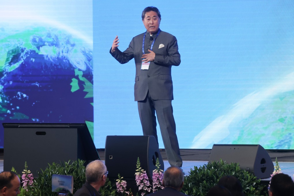Tsao said capital is flowing towards a more sustainable future and that people should allow their care for the Earth to transcend their fear. Photo: Jonathan Wong