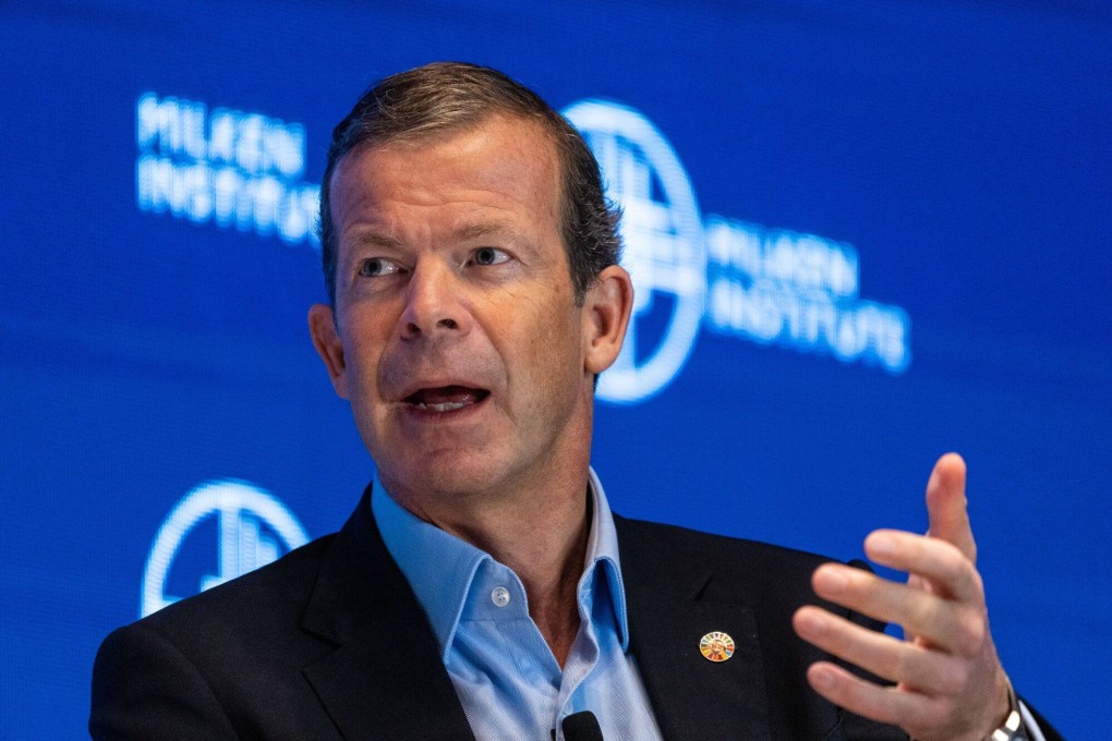 Prince Maximilian, the chairman and CEO of LGT Group, during the Milken Institute Global Investors’ Symposium in Hong Kong last week. Photo: Bloomberg