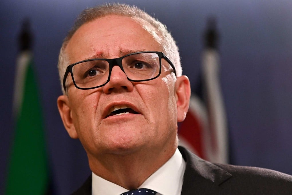 Australia’s former prime minister Scott Morrison believes that China can be a democracy. Photo: AFP