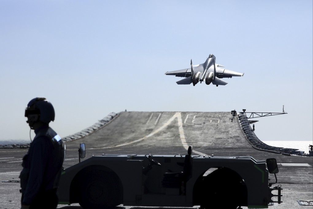 Chinese scientists and engineers have created a prototype of a new electromagnetic catapult for aircraft carriers that outstrips anything seen before. Photo: Xinhua via AP