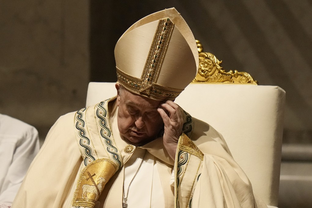 Pope Francis has presided this weekend over Easter vigil celebrations at the Vatican. Photo: AP