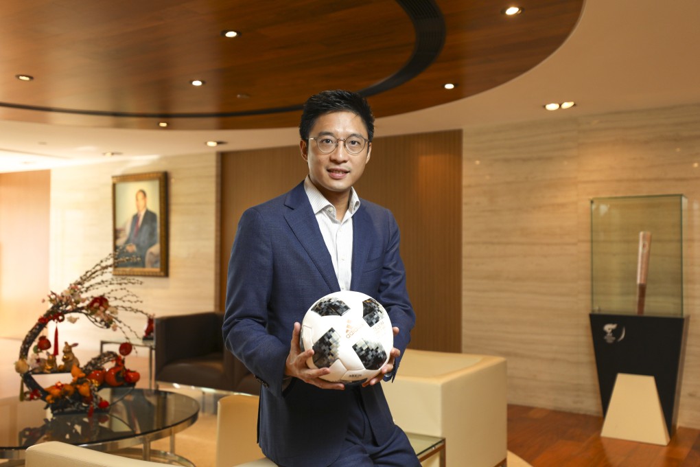Chairman Eric Fok insists the Hong Kong FA is committed to improving the standard and commercial appeal of the local Premier League. Photo: Xiaomei Chen
