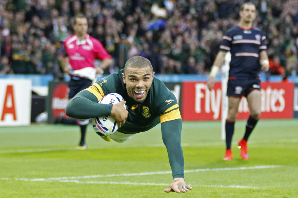 Bryan Habana’s international debut flashed past in a blur of nerves. Photo: Getty Images
