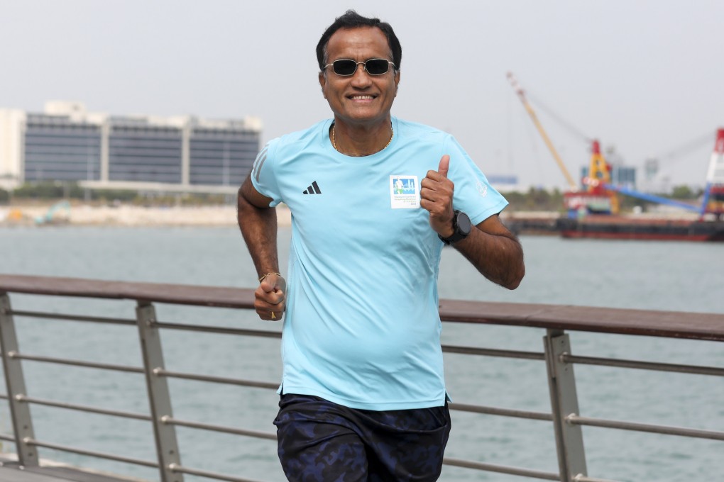 Ravi Chandra was diagnosed with diabetes at the age of 51 in 2015. Instead of medicine, he took up running - and he has not stopped since. Photo: Xiaomei Chen