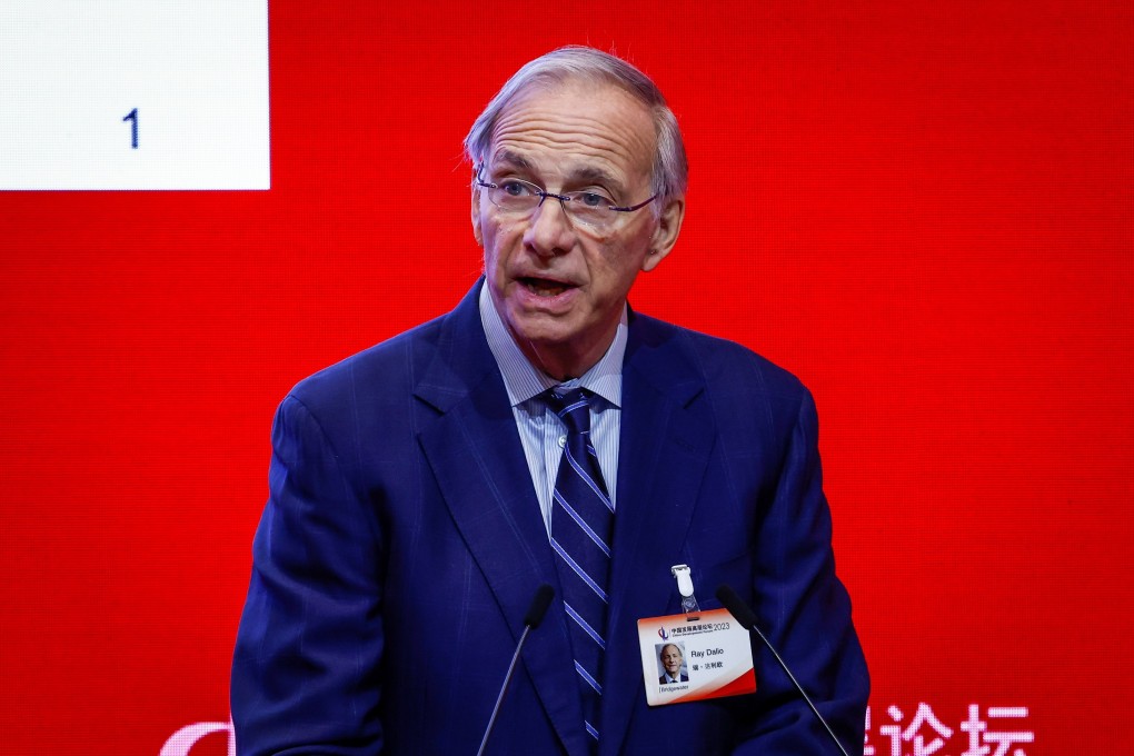 ‘China’s problems … are manageable by Chinese leaders if they do their jobs well by being both smart and courageous,’ says Ray Dalio, pictured here at the China Development Forum in Beijing, in March 2023. Photo: EPA-EFE