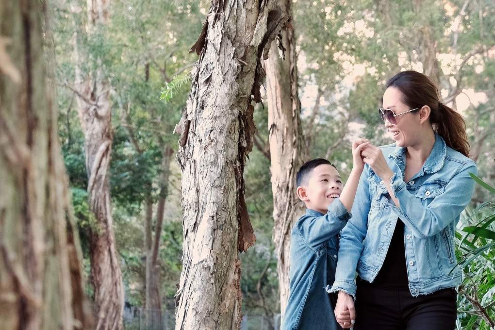 Carmen Li’s son, Vincent Yee, came up with the initial idea for Optism two years ago. Photo: Carmen Li