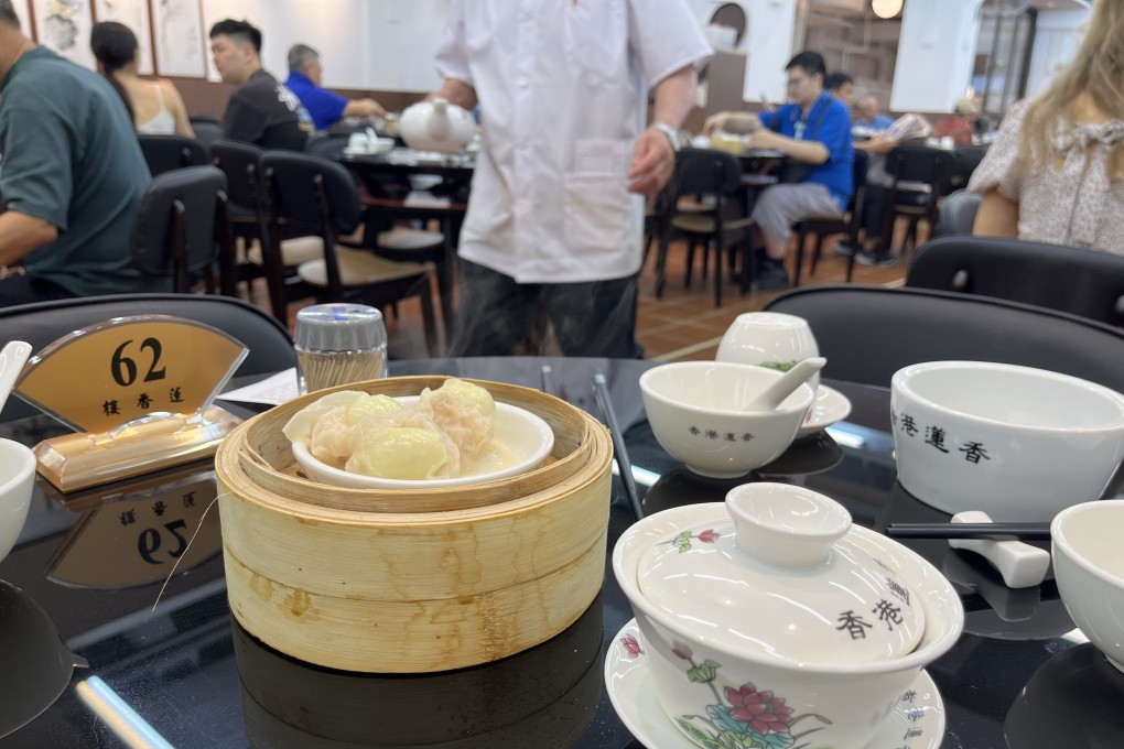 After closing in the summer of 2022, Lin Heung Teahouse in Wellington Street, Central, Hong Kong is back. Photo: Charmaine Mok