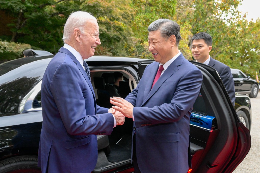 According to an official Chinese readout, Xi Jinping told Joe Biden that bilateral ties were “beginning to stabilise” despite growing “negative factors”, but warned that they could “slide into conflict or confrontation”. Photo: EPA-EFE