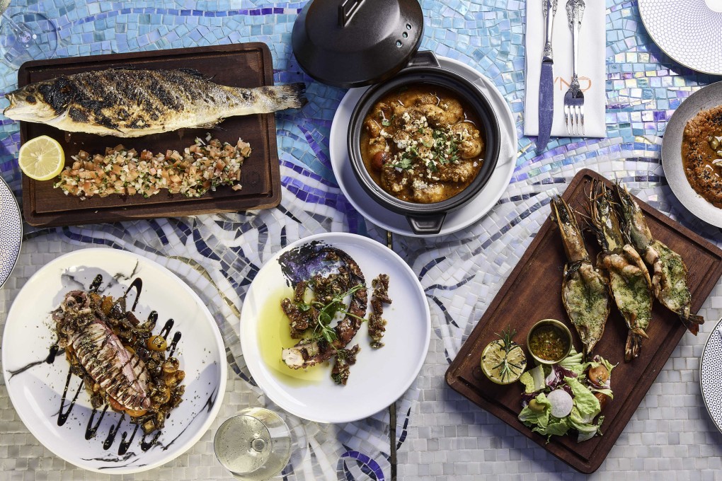Assorted dishes from Óna, newly opened in Discovery Bay Plaza, on Lantau Island, which offers a Mediterranean-inspired menu. It is one of our pick of 12 new restaurants and bars in Hong Kong to try this April. Photo: Óna