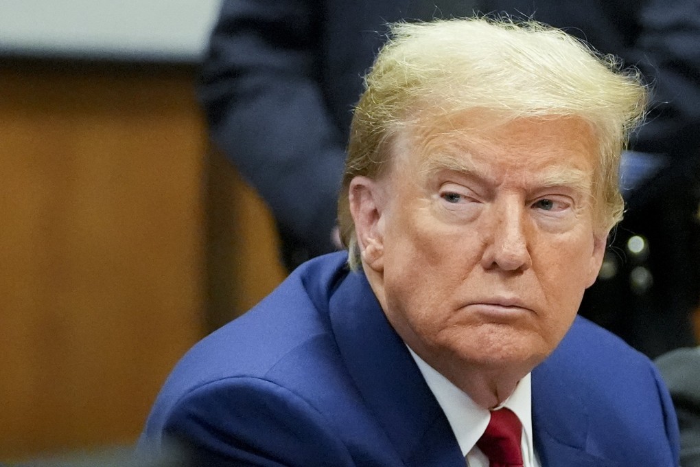 Donald Trump awaits the start of a pre-trial hearing in his hush money case in New York in March. Photo: EPA-EFE