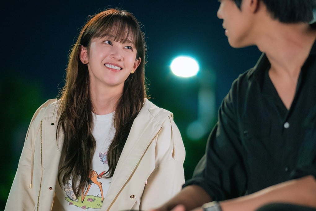 Jeon Jong-seo as struggling actress Na A-jeong, and Moon Sang-min as Lee Ji-han, the gay corporate heir’s brother she falls in love with, in a still from Wedding Impossible. The Amazon Prime K-drama starts off fun, but meanders its way to an unsatisfying end.