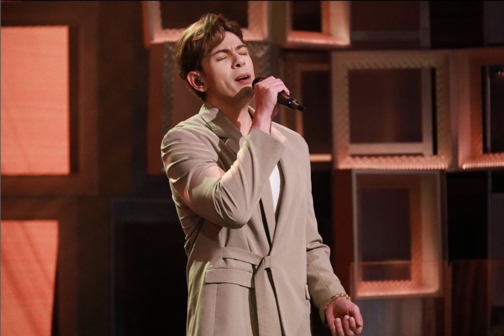 German Ku on the set of the TVB talent show  Midlife, Sing & Shine! 2. Photo: Instagram/germankucheukman