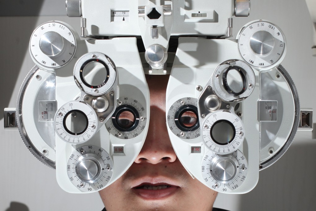 A 2019 World Health Organisation report estimated that 2.2 billion people are visually impaired including 1 billion whose impairment could have been avoided. Photo: SCMP