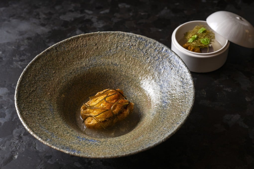 A dish at two-Michelin-star Atomix, a modern Korean restaurant in in New York. Social media has had an outsize impact on modern gastronomy. Chefs are divided on whether that is a good thing. Photo: Evan Sung