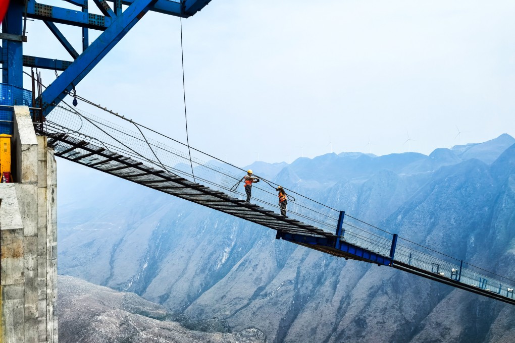 Local government debt in China rose by 14.3 per cent year on year to 41.4 trillion yuan (US$5.7 trillion) by the end of February. Photo: Xinhua