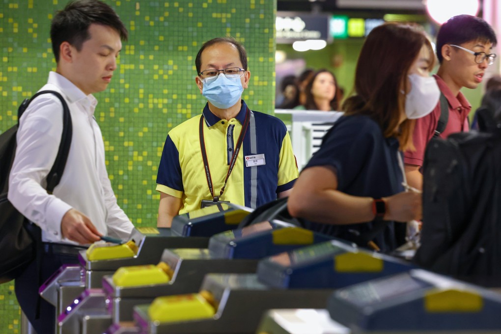 Rush hour at Wan Chai MTR station in 2023. Hong Kong’s rail operator will raise fares by a maximum of 3.09 per cent this year, the second increase since the fare adjustment mechanism was tweaked last year. Photo: Dickson Lee