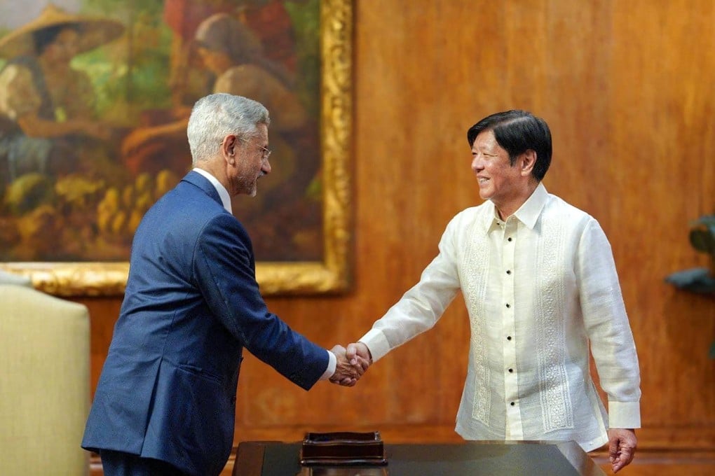 India’s External Affairs Minister S. Jaishankar meets with Philippine President Ferdinand Marcos Jr during his visit to Manila on March 26. Photo: Presidential Communications Office via AFP