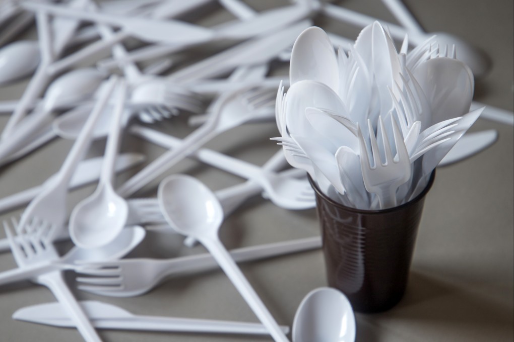 Hong Kong will begin stage one of its single-use plastics ban from April 22. Photo: Shutterstock