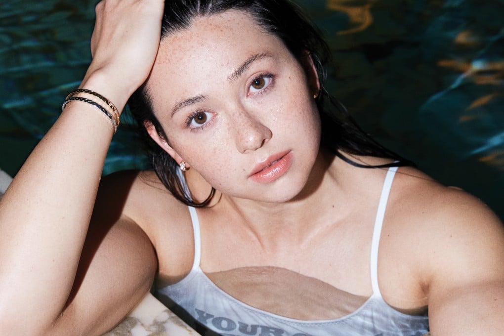 Hong Kong champion swimmer Siobhán Haughey will have the eyes of the city on her when she competes in the Olympic Games in Paris in summer 2024. Photo: Kaon. Styling: Clarence Lau