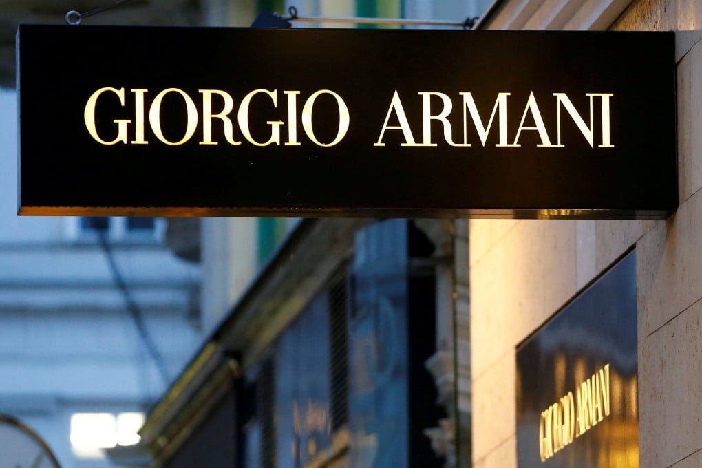 A Giorgio Armani store is seen in Vienna, Austria, in May 2016. Photo: Reuters