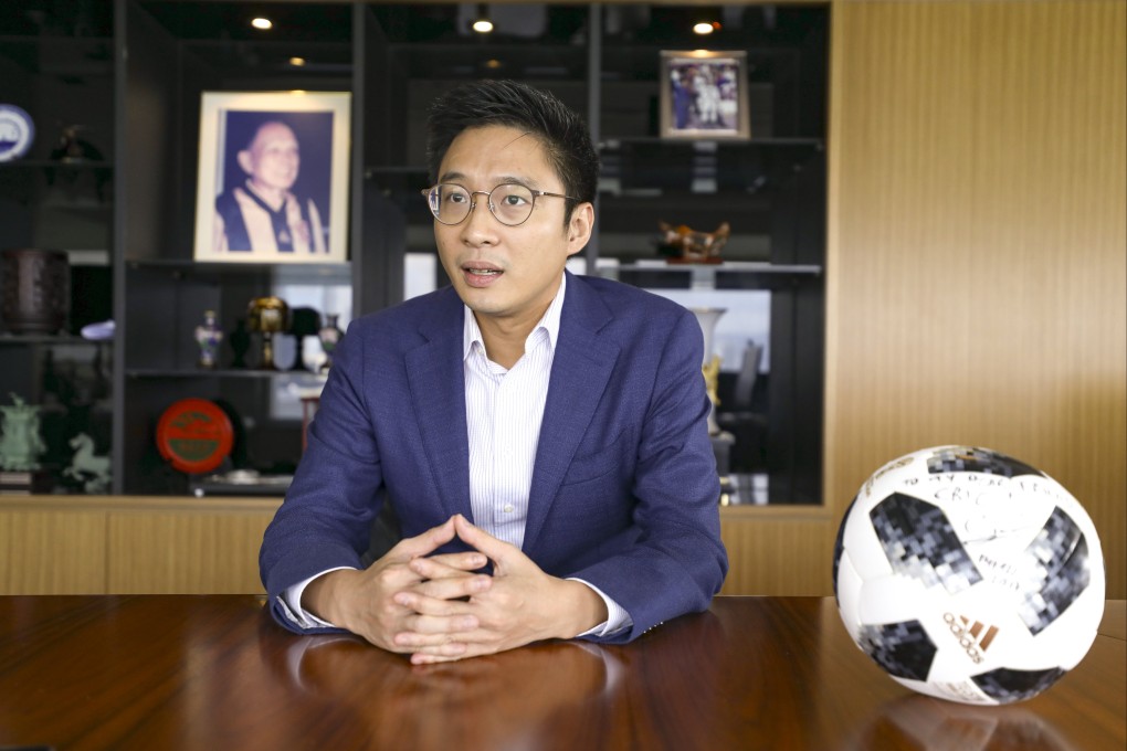Hong Kong football boss Eric Fok was dealt a blow when EAFF preliminary round hosting rights went to Taiwan. Photo: Xiaomei Chen