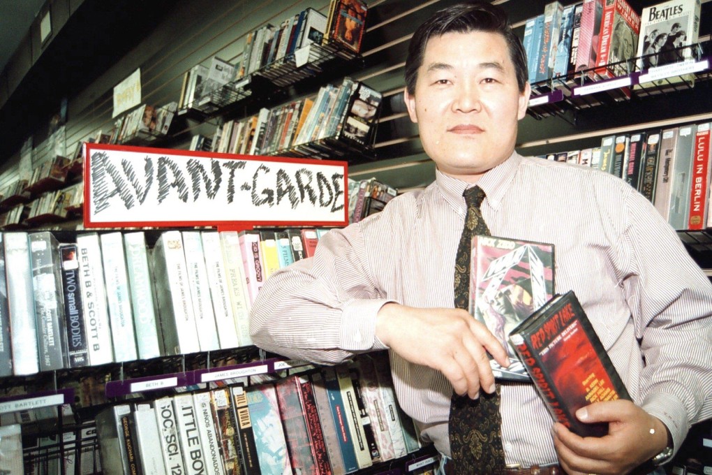 A still from documentary Kim’s Video shows Kim Yong-man, former owner of Kim’s Video and Music. An icon of Manhattan’s East Village in New York, its eclectic film collection attracted 250,000 members, and Hollywood directors including Martin Scorsese. Photo: courtesy of Drafthouse Films