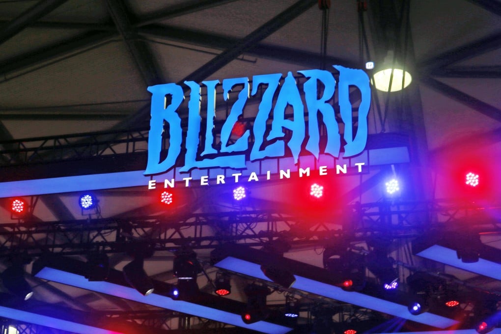 The Blizzard Entertainment booth at the Chinajoy Expo in Shanghai, China, August 2, 2019. Photo: CFOTO/Future Publishing via Getty Images