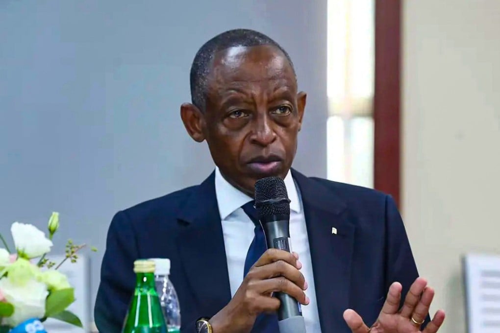 Rwandan ambassador to China James Kimonyo says his country will not be forced to choose between China and the United States. Photo: Weibo/卢旺达驻华大使馆