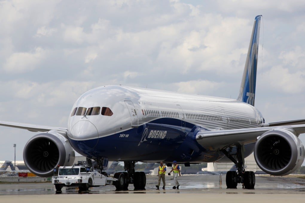 A Boeing 787 Dreamliner. File photo: AP